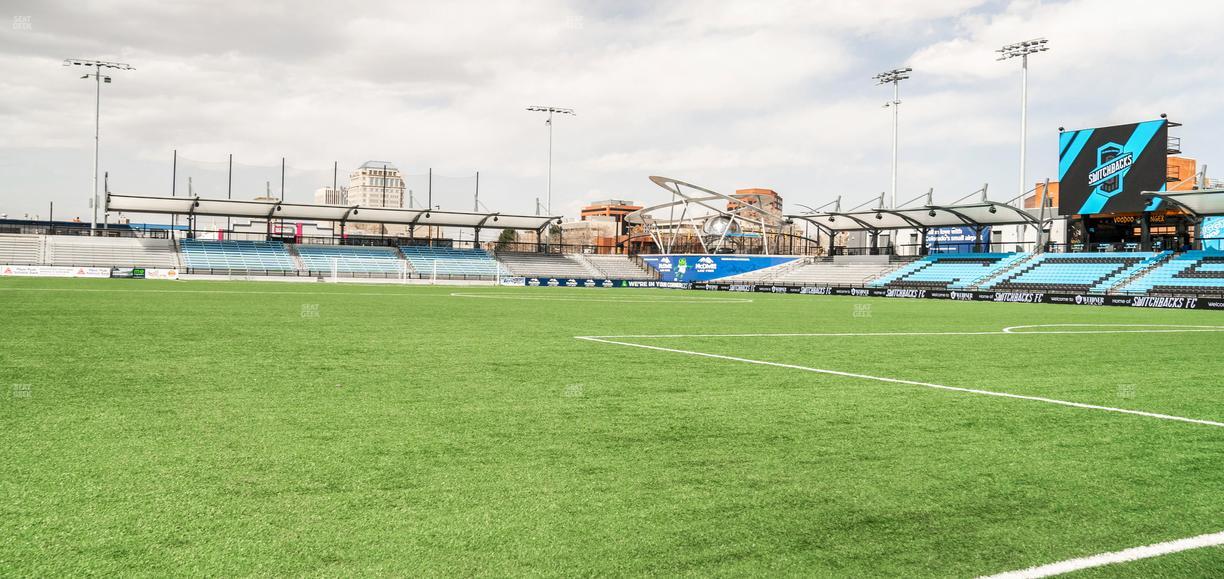 Weidner Field - Section Phil Long Club Pc 130 Seat View