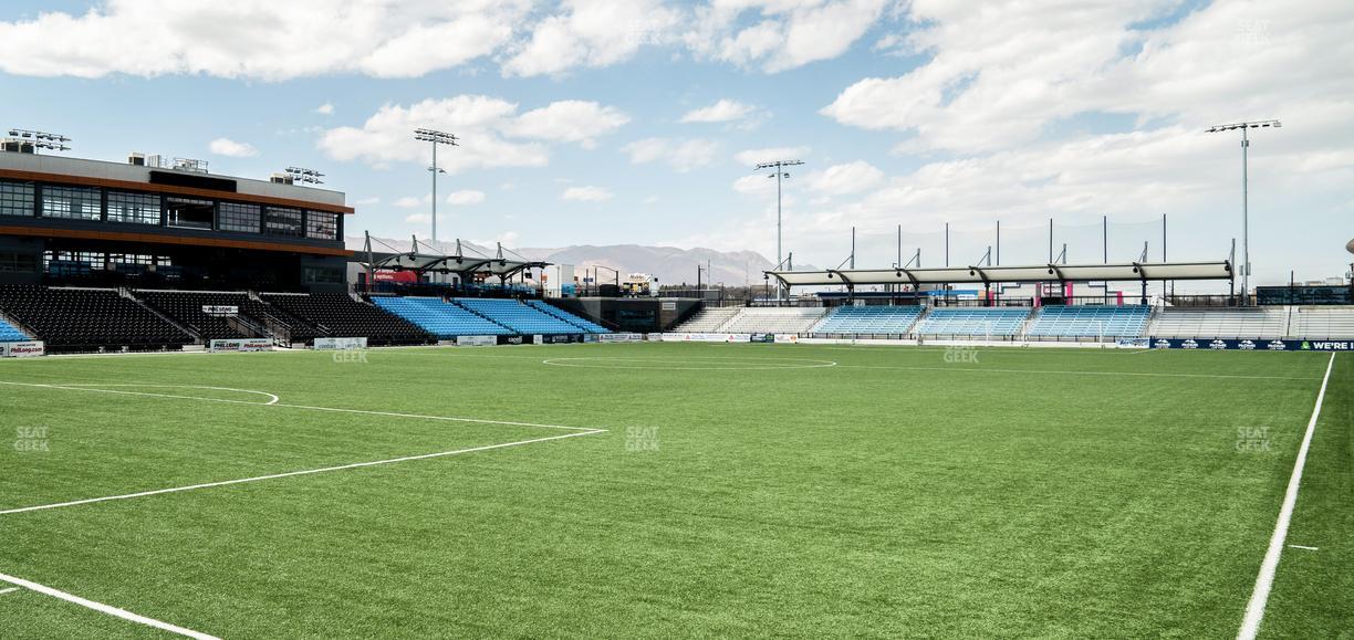 Weidner Field - Section Standing 124 Seat View
