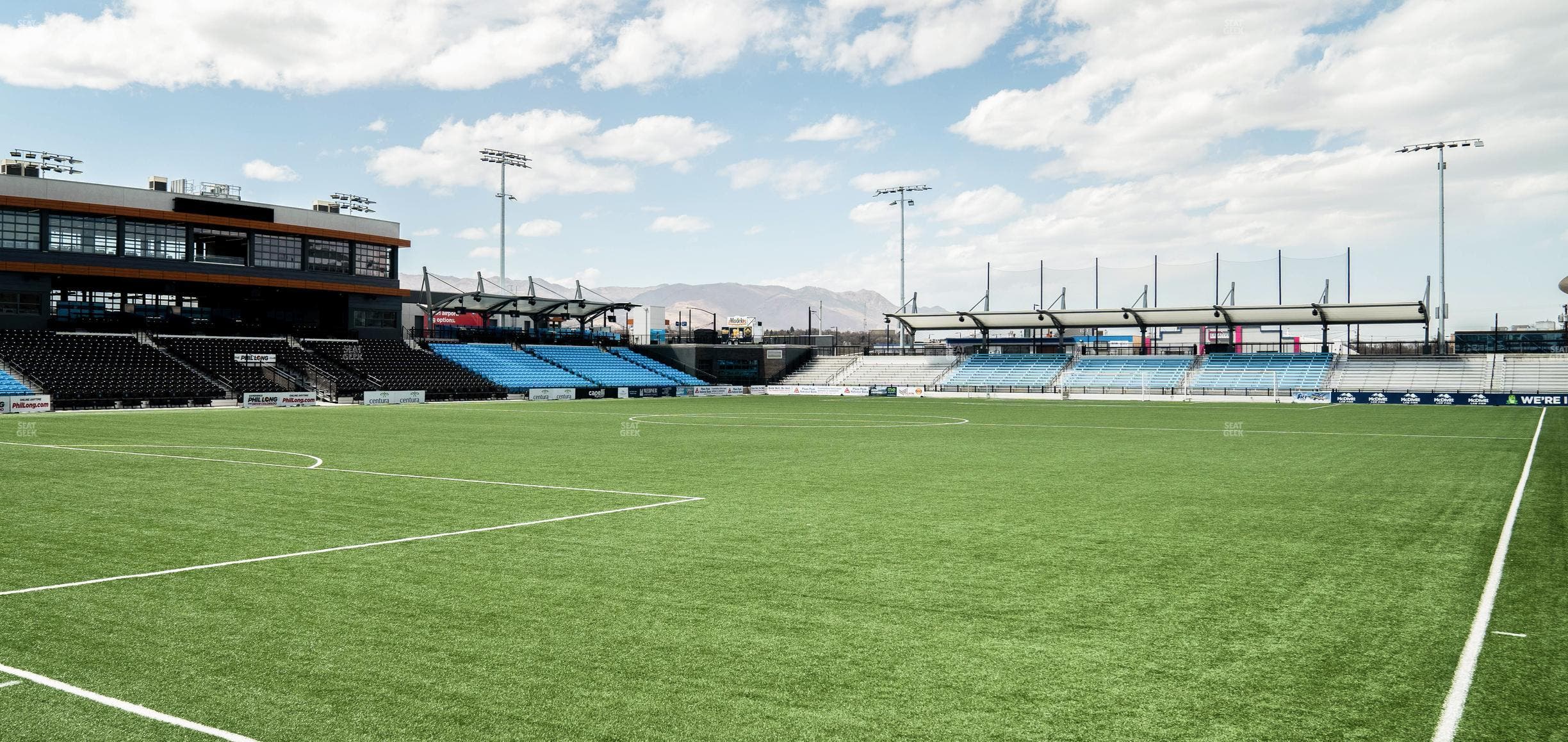 Weidner Field - Section Standing 124 Seat View