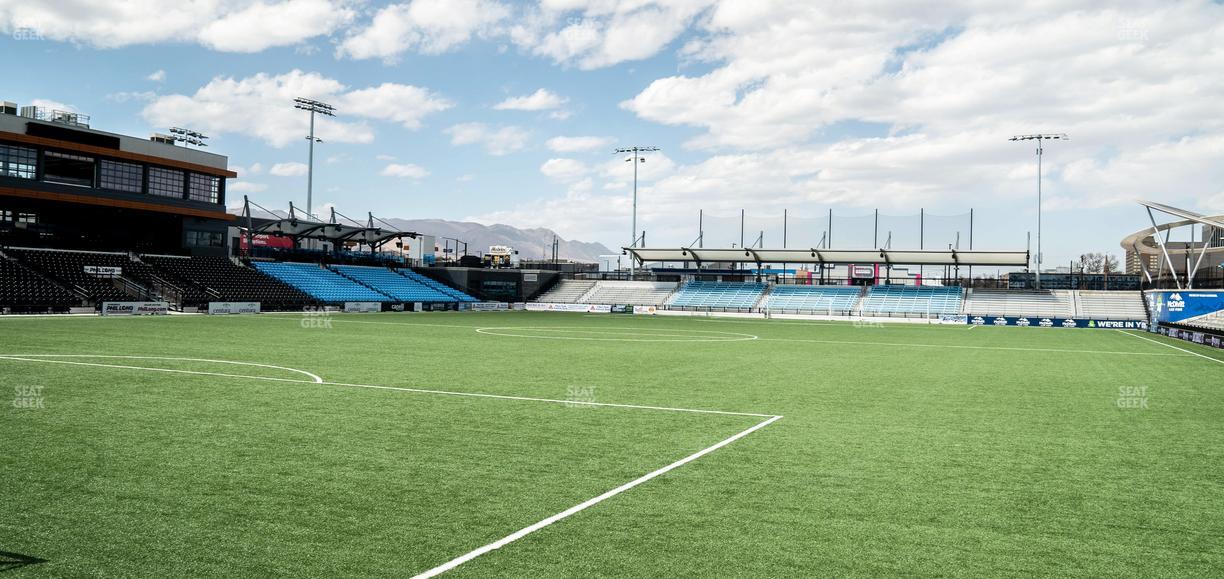 Weidner Field - Section Standing 125 Seat View