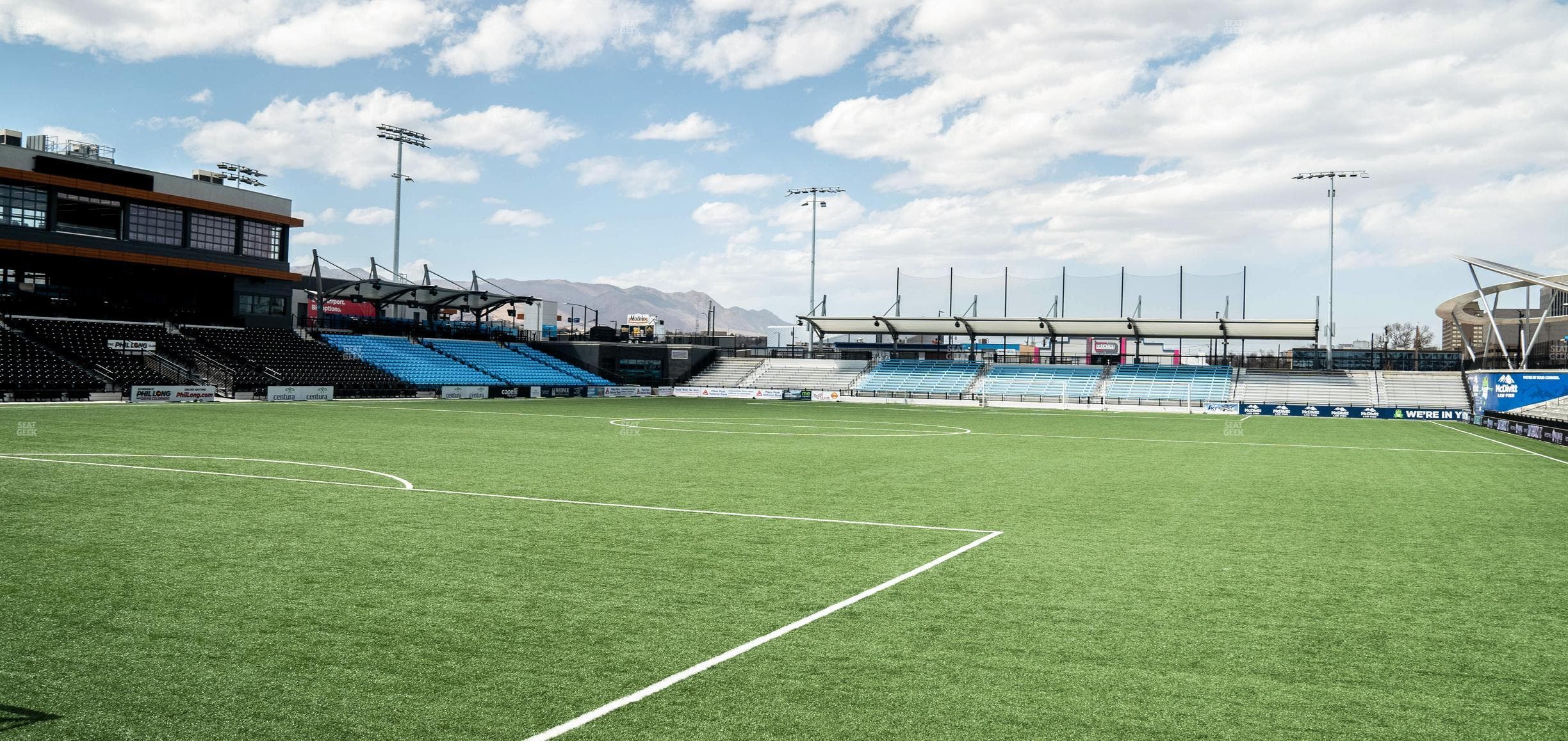 Weidner Field - Section Standing 125 Seat View