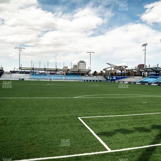 Weidner Field - Section Standing 128 Seat View