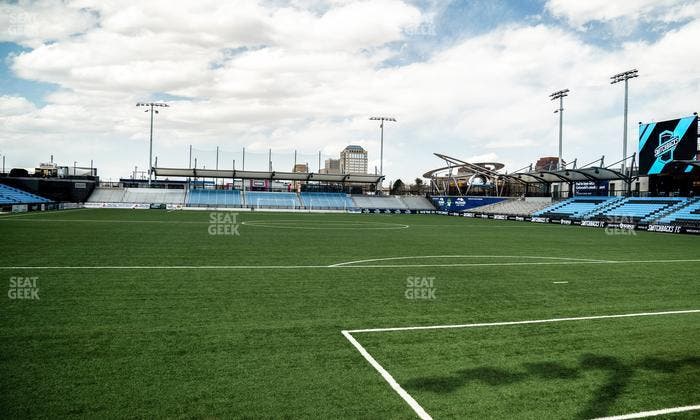 Weidner Field - Section Standing 128 Seat View