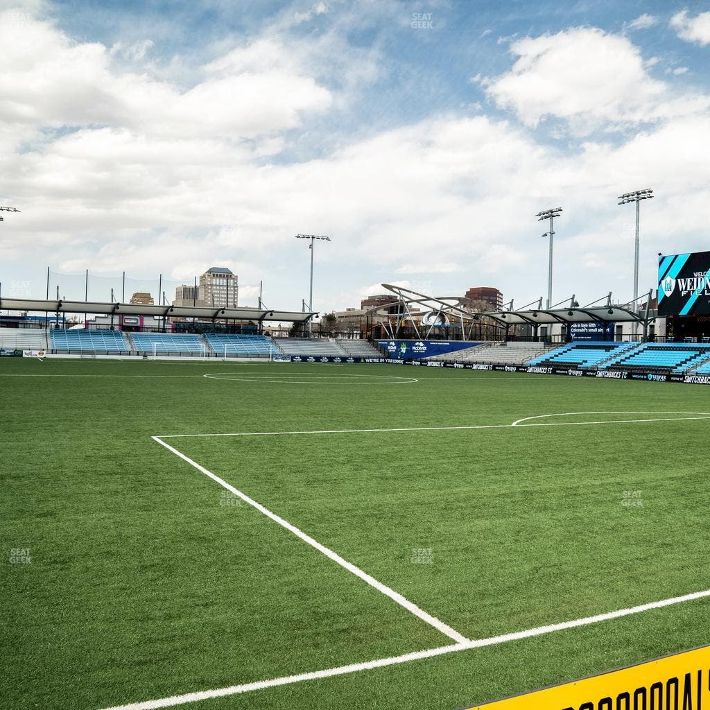 Weidner Field - Section Standing 129 Seat View