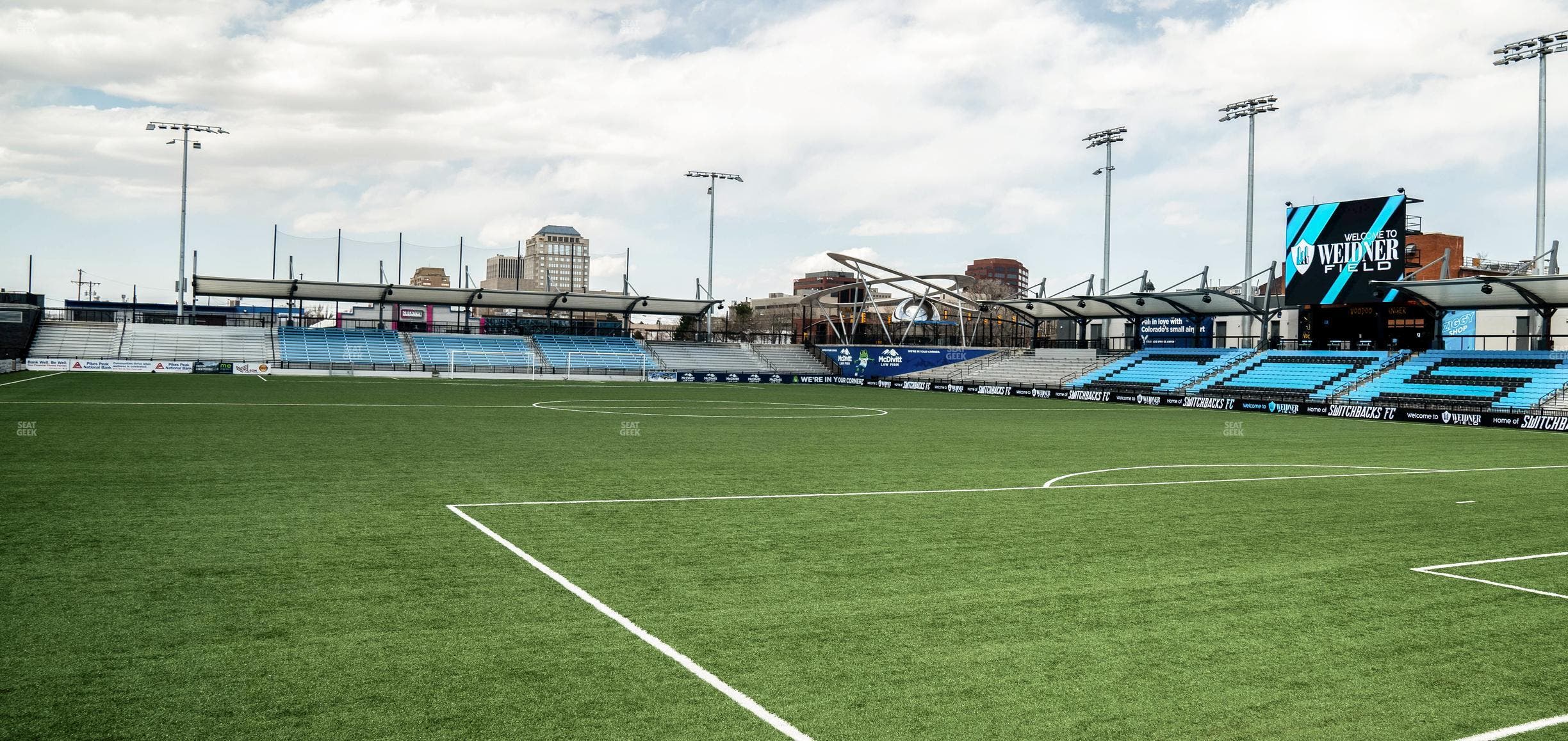 Weidner Field - Section Standing 129 Seat View