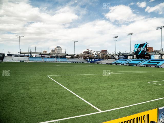 Weidner Field - Section Standing 129 Seat View