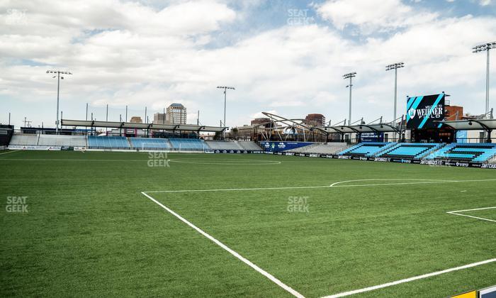 Weidner Field - Section Standing 129 Seat View