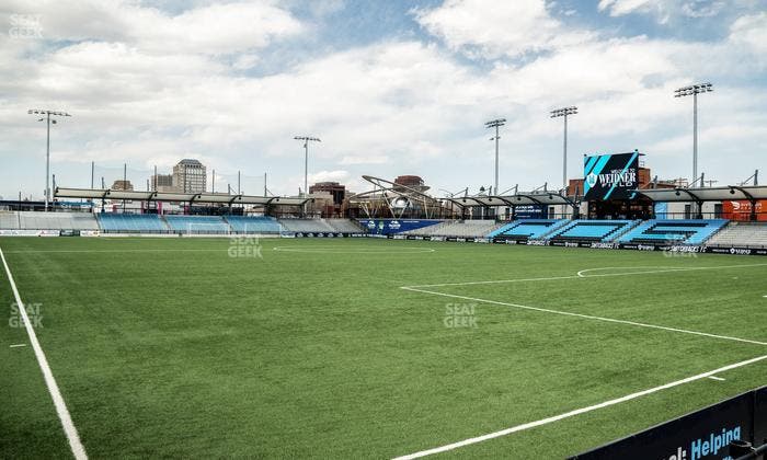 Weidner Field - Section Standing 130 Seat View