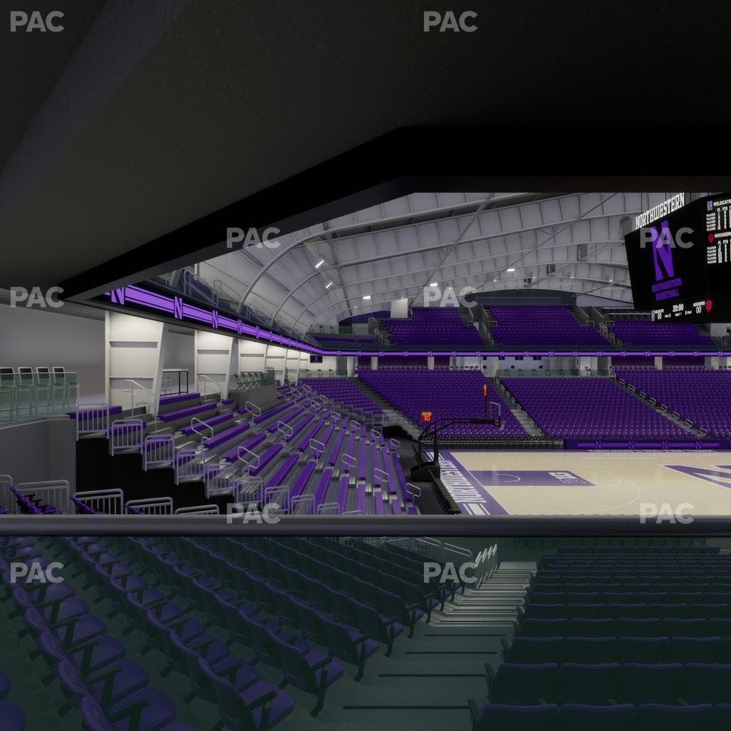 Welsh-Ryan Arena - Section 101 Seat View