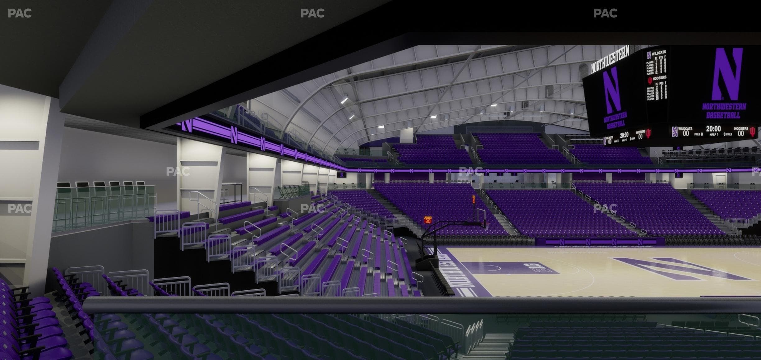 Welsh-Ryan Arena - Section 101 Seat View