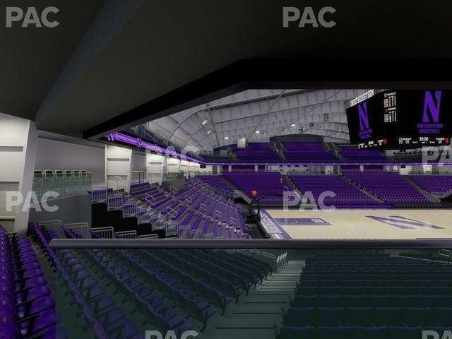 Welsh-Ryan Arena - Section 101 Seat View