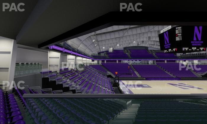 Welsh-Ryan Arena - Section 101 Seat View