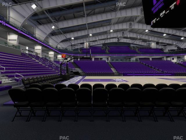 Welsh-Ryan Arena - Section 101 Seat View Welsh-Ryan Arena - Section 101 Seat View