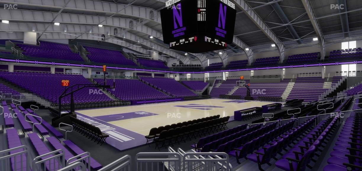 Welsh-Ryan Arena - Section 102 Seat View