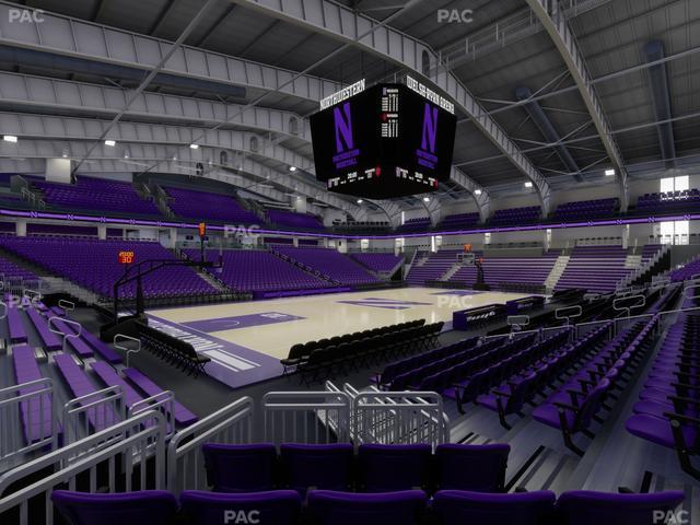 Welsh-Ryan Arena - Section 102 Seat View Welsh-Ryan Arena - Section 102 Seat View
