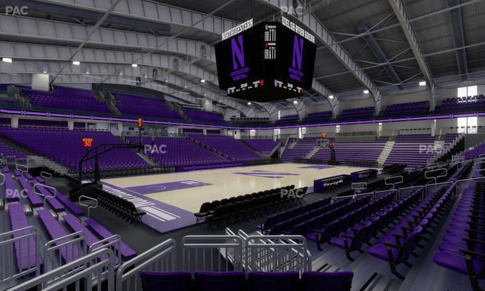 Welsh-Ryan Arena - Section 102 Seat View