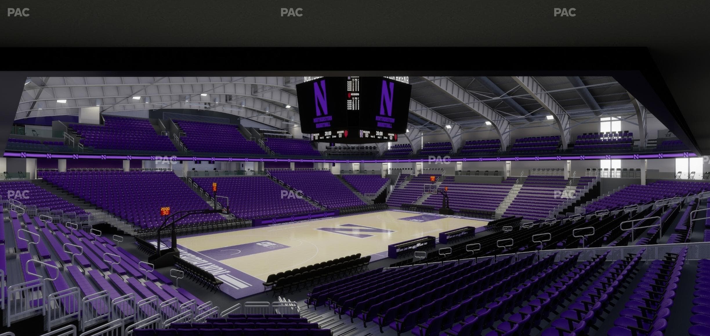 Welsh-Ryan Arena - Section 102 Seat View