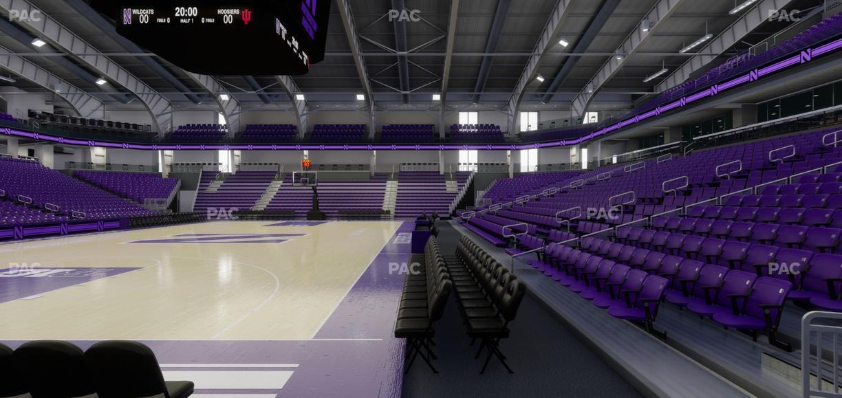 Welsh-Ryan Arena - Section 103 Seat View