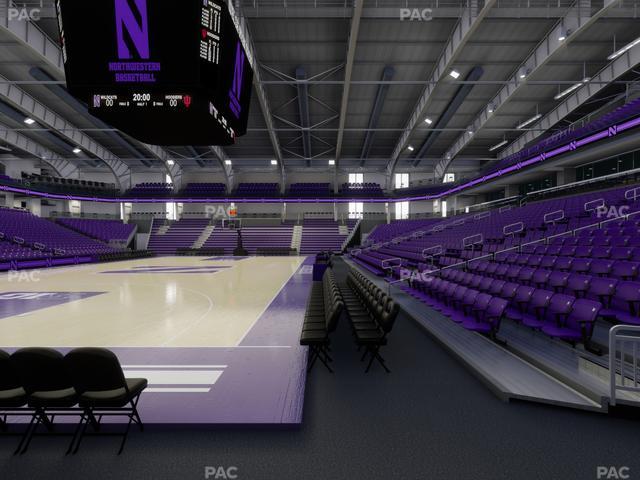 Welsh-Ryan Arena - Section 103 Seat View Welsh-Ryan Arena - Section 103 Seat View