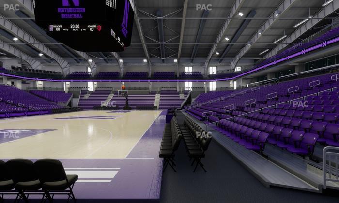 Welsh-Ryan Arena - Section 103 Seat View