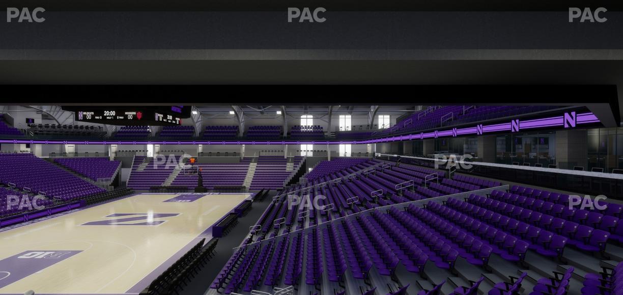 Welsh-Ryan Arena - Section 103 Seat View