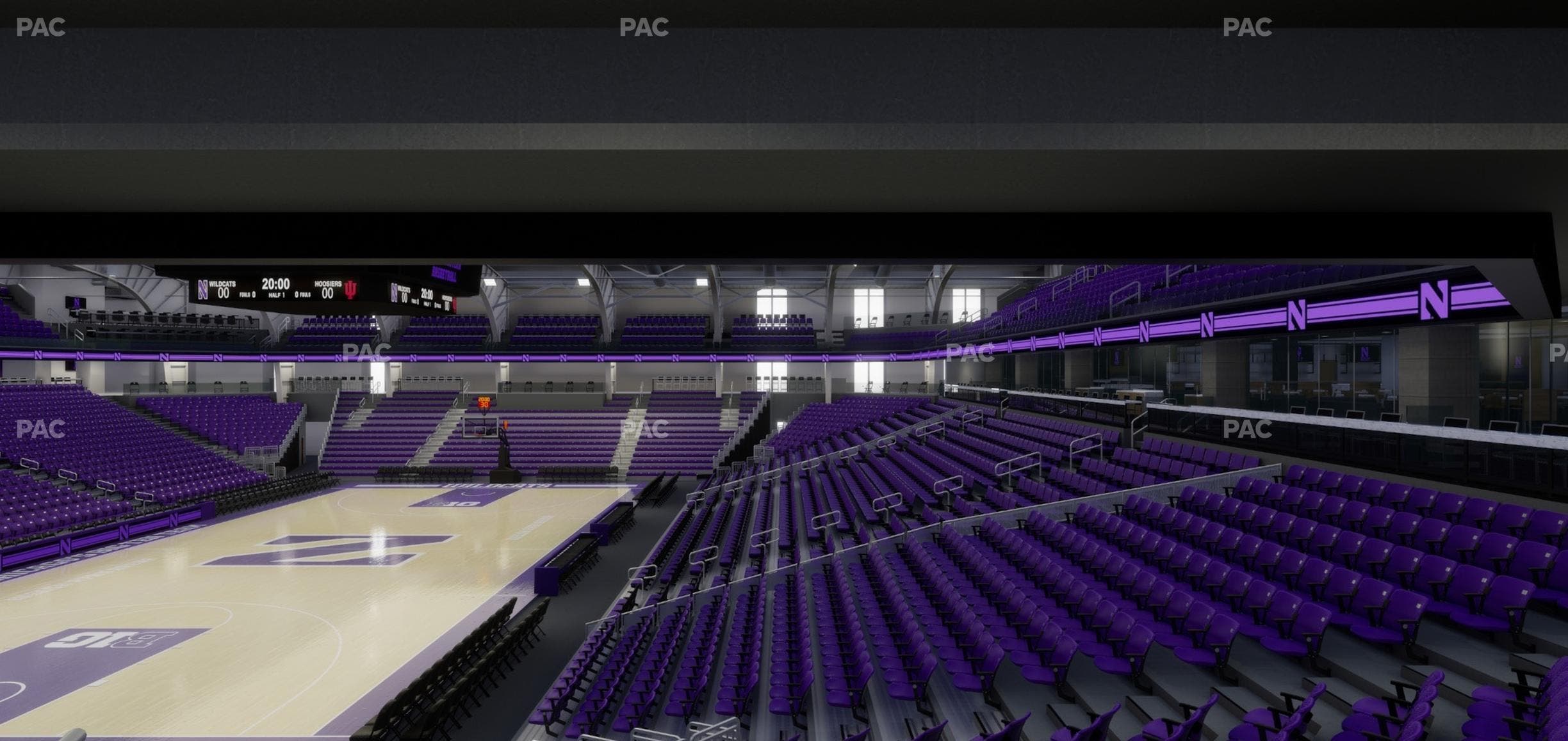 Welsh-Ryan Arena - Section 103 Seat View
