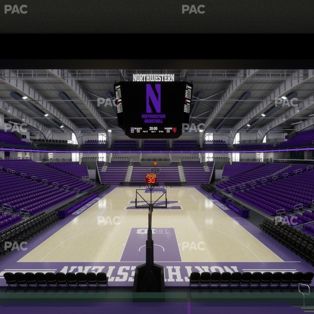 Welsh-Ryan Arena - Section 104 Seat View