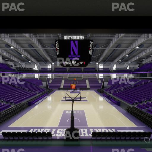 Welsh-Ryan Arena - Section 104 Seat View