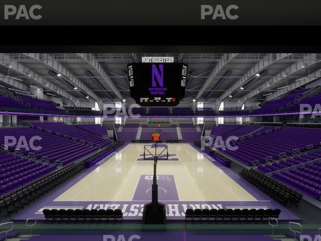 Welsh-Ryan Arena - Section 104 Seat View