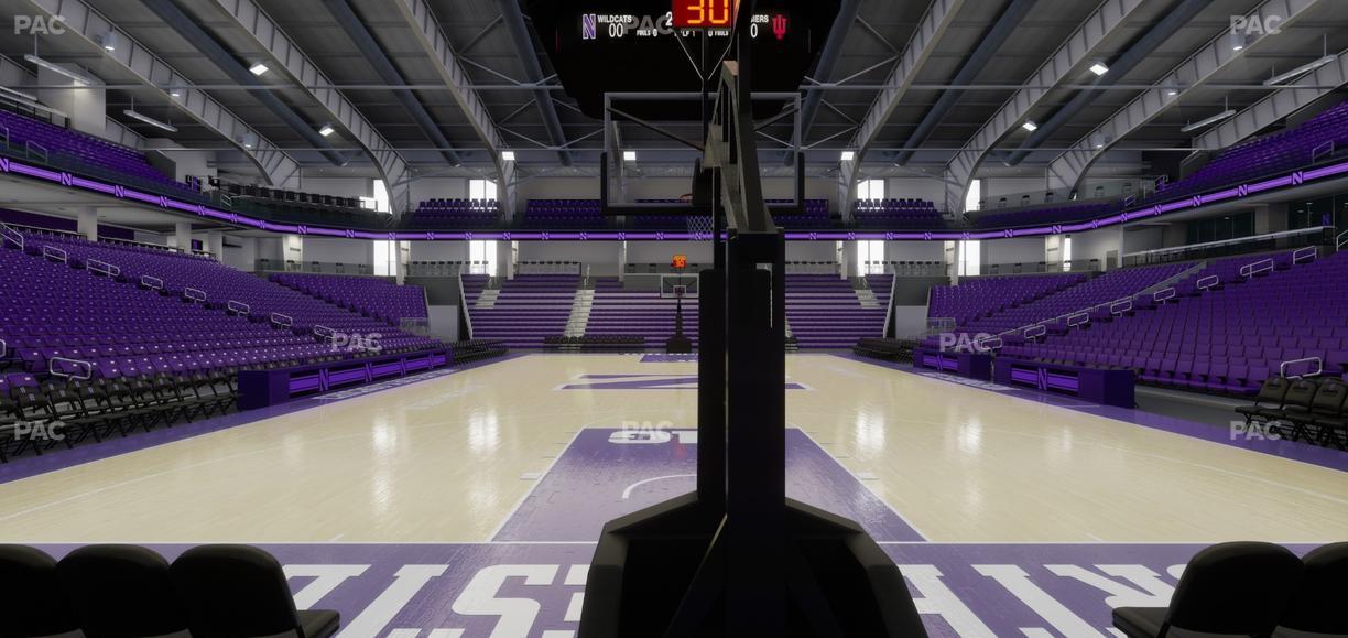 Welsh-Ryan Arena - Section 104 Seat View