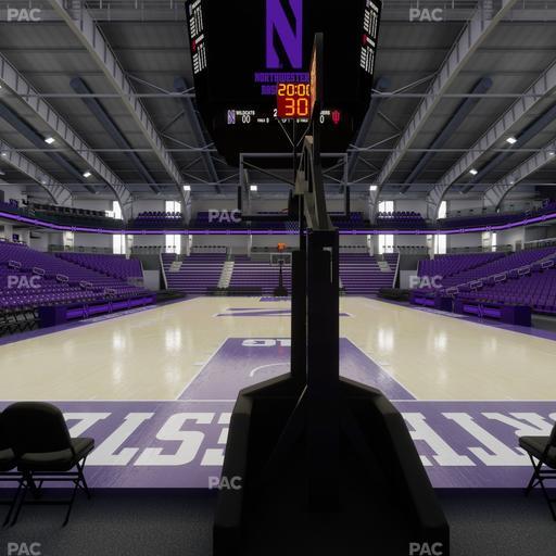 Welsh-Ryan Arena - Section 104 Seat View