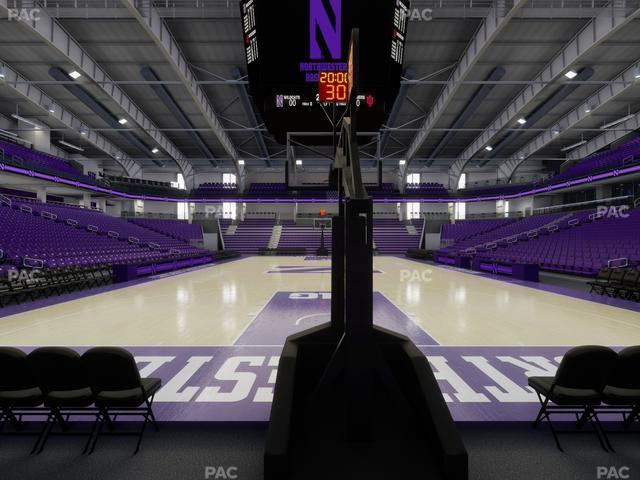 Welsh-Ryan Arena - Section 104 Seat View Welsh-Ryan Arena - Section 104 Seat View