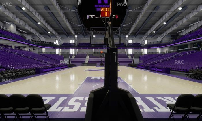 Welsh-Ryan Arena - Section 104 Seat View