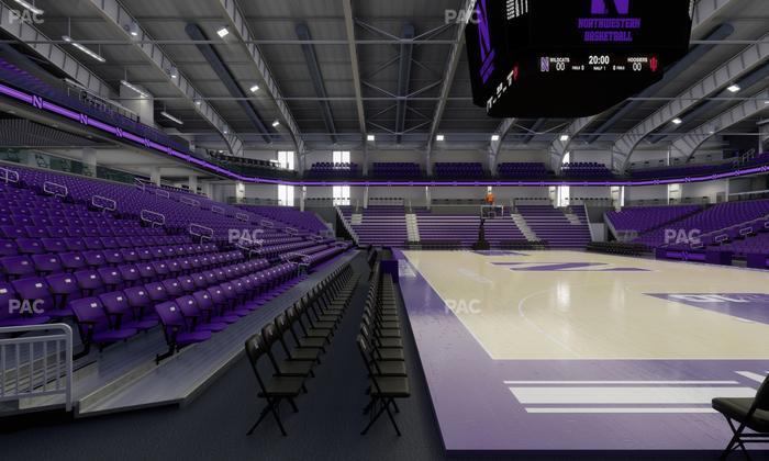 Welsh-Ryan Arena - Section 105 Seat View