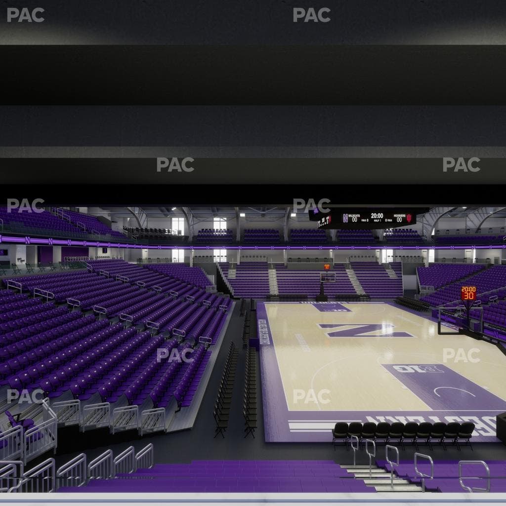 Welsh-Ryan Arena - Section 105 Seat View