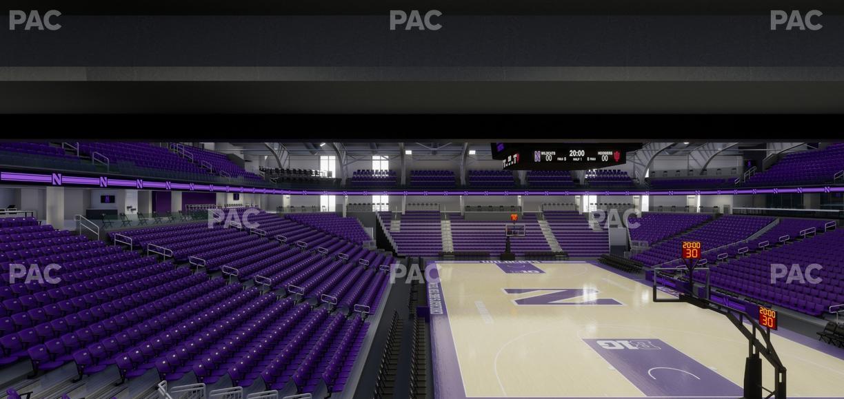 Welsh-Ryan Arena - Section 105 Seat View