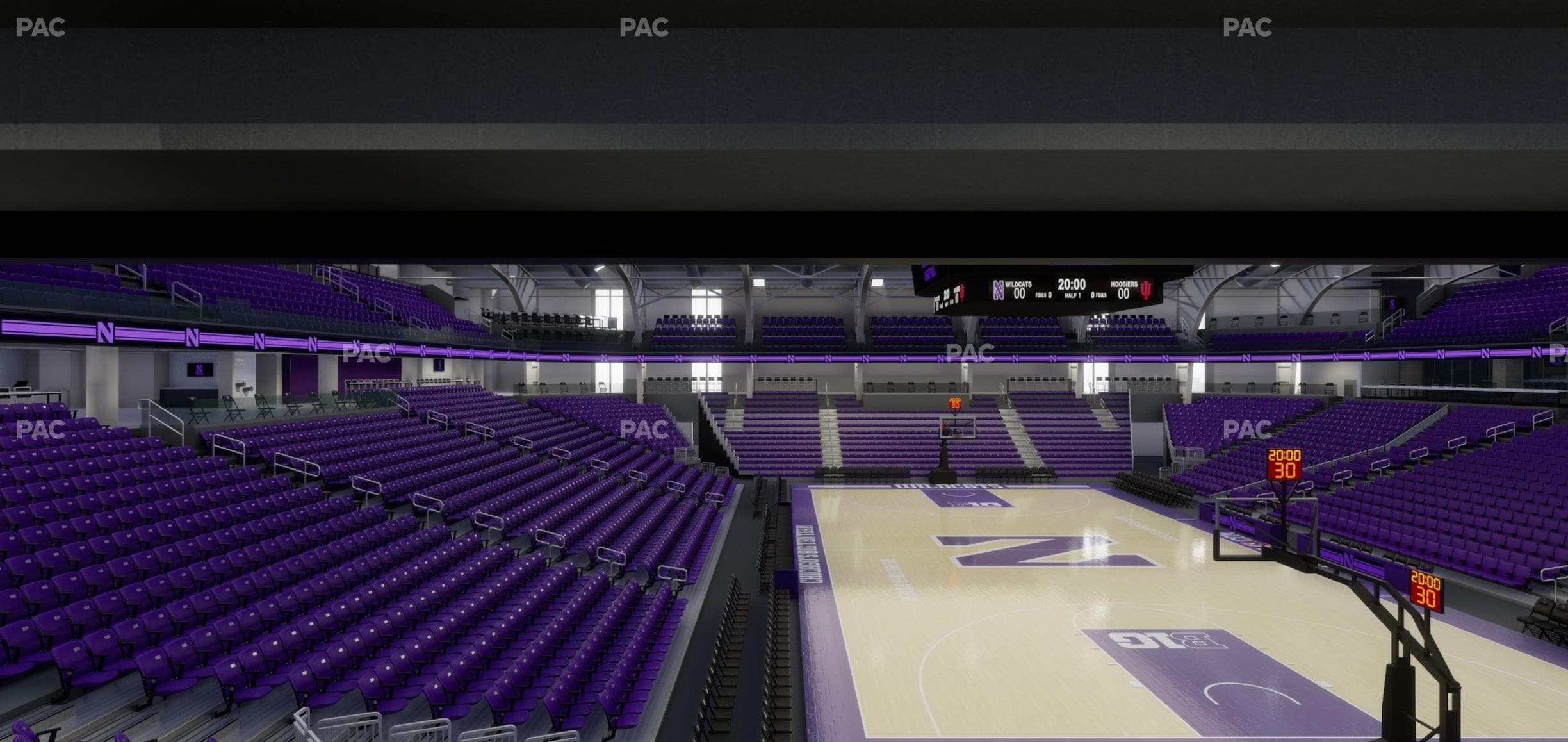 Welsh-Ryan Arena - Section 105 Seat View