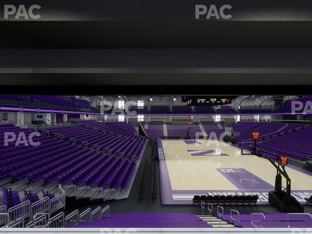 Welsh-Ryan Arena - Section 105 Seat View