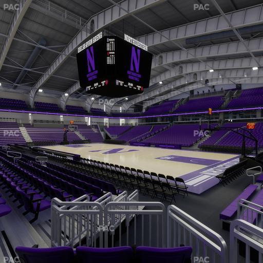 Welsh-Ryan Arena - Section 106 Seat View