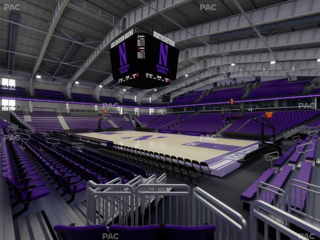 Welsh-Ryan Arena - Section 106 Seat View Welsh-Ryan Arena - Section 106 Seat View