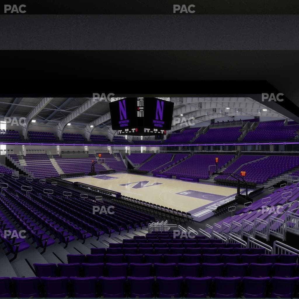 Welsh-Ryan Arena - Section 106 Seat View