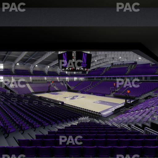 Welsh-Ryan Arena - Section 106 Seat View