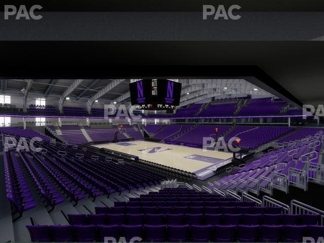 Welsh-Ryan Arena - Section 106 Seat View