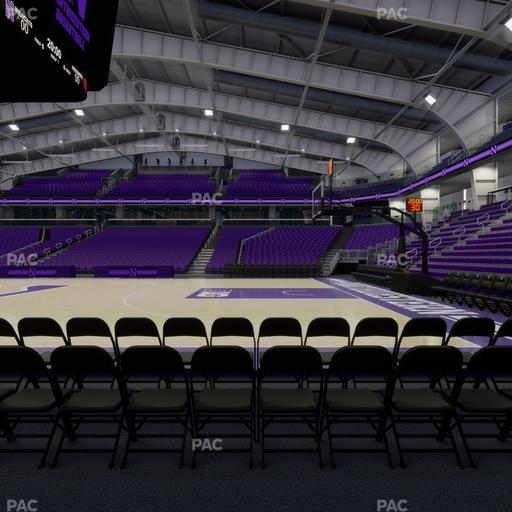 Welsh-Ryan Arena - Section 107 Seat View