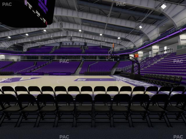 Welsh-Ryan Arena - Section 107 Seat View Welsh-Ryan Arena - Section 107 Seat View