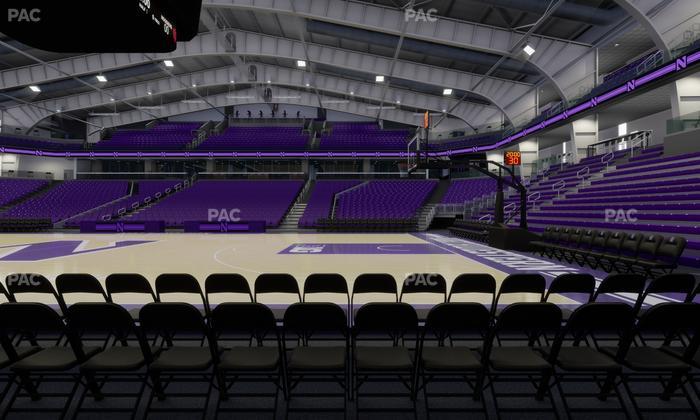 Welsh-Ryan Arena - Section 107 Seat View