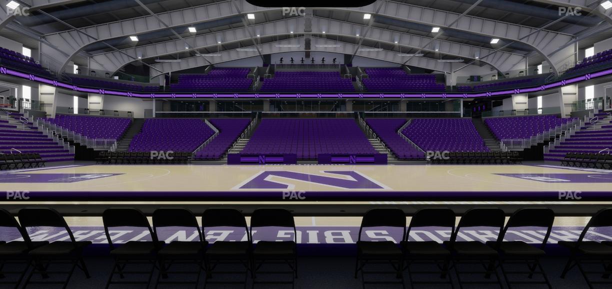 Welsh-Ryan Arena - Section 108 Seat View