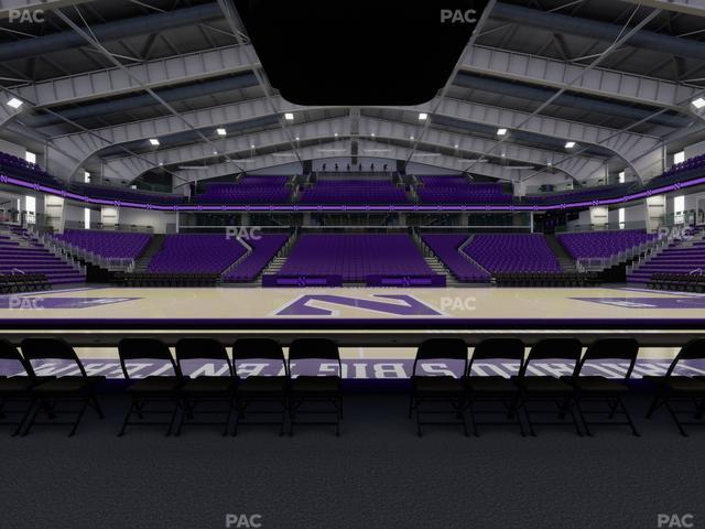 Welsh-Ryan Arena - Section 108 Seat View Welsh-Ryan Arena - Section 108 Seat View