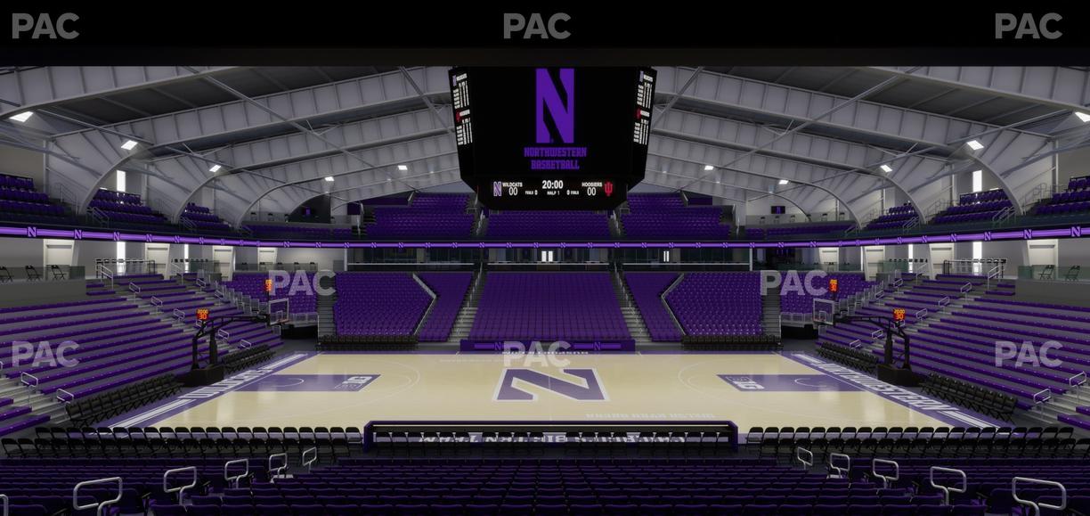 Welsh-Ryan Arena - Section 108 Seat View