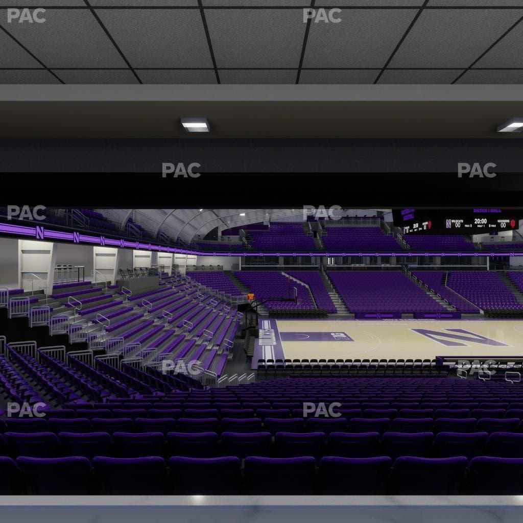 Welsh-Ryan Arena - Section 109 Seat View